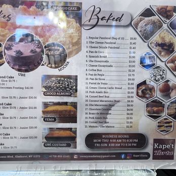 Kape't Torta - Memu - Coffee & Tea Near Me - Elmhurst, New York Kape't Torta - Memu - Coffee & Tea Near Me - Elmhurst, New York