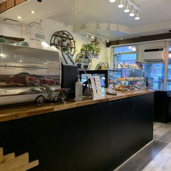 Caffe Mira - View of front counter and front of café. - Cafes Near Me - Vancouver, British Columbia Caffe Mira - View of front counter and front of café. - Cafes Near Me - Vancouver, British Columbia