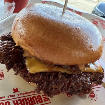 The Burger Joint & Brew - Double joint burger. - Halal Near Me - San Diego, California
