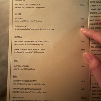 Rhodora Wine Bar - Menu (Nov 2025) - Wine Bars Near Me - Brooklyn, New York