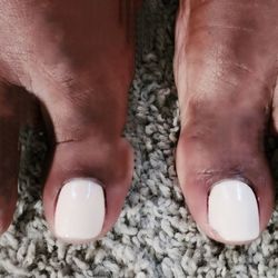 Sparkle Nail Salon - Finished pedicure.