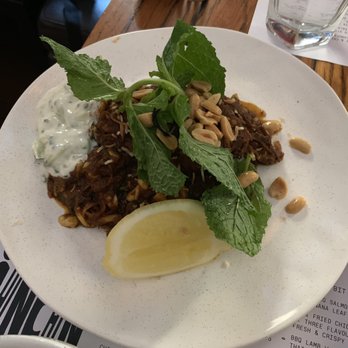 Chin Chin - Southern Thai curry of braised goat with shredded coconut and minted yoghurt - Asian Fusion Near Me - Melbourne, VIC