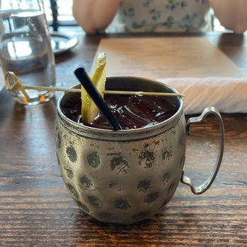 Tavern & Table - Black & blue mule - New American Near Me - Mt. Pleasant, South Carolina