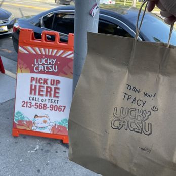 Lucky Catsu - My order was ready! - Vegan Near Me - Los Angeles, California Lucky Catsu - My order was ready! - Vegan Near Me - Los Angeles, California