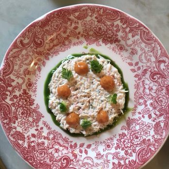 Bodega 1900 - Snow crab. Each dish arrives on a different plate that visually complements it. - Tapas/Small Plates Near Me - Barcelona, B