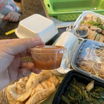 Banana Leaf - Hainanese hot sauce $1 extra - Malaysian Near Me - Houston, Texas
