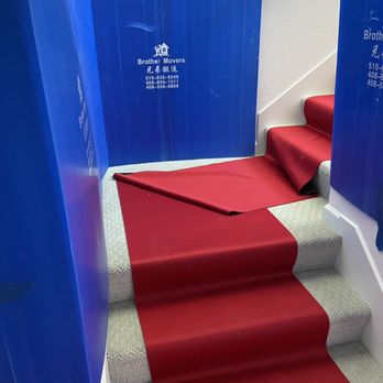 Brother Movers - Stairs and wall corner protection - Movers Near Me - Santa Clara, California