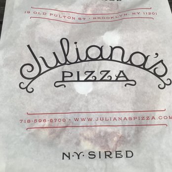 Juliana's - Pizza Near Me - Brooklyn, New York