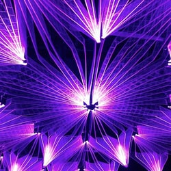 Hyve - The pretty ceiling at Hyve