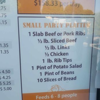Woody's Bar-B-Que - Menu - Barbeque Near Me - Los Angeles, California
