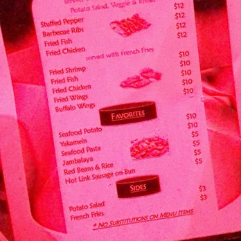 Bullet's Sports Bar - Menu of the night - Sports Bars Near Me - New Orleans, Louisiana