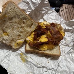 Johnny's Drive Inn - Bacon egg cheese sandwich