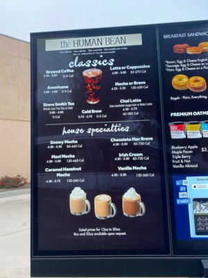 Menu photo 5 The Human Bean Morro Bay, CA Menu photo 5 The Human Bean Morro Bay, CA