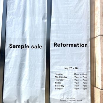 260 Sample Sale LA - Reformation sample sale - Accessories Near Me - Beverly Hills, California 260 Sample Sale LA - Reformation sample sale - Accessories Near Me - Beverly Hills, California