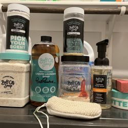 Buff City Soap - Mansfield - My most recent haul despite the almost empty container