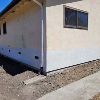 U.S Accurate Design Build - End result: beautifully finished stucco and reassuring proper drainage! - General Contractors Near Me - Lafayette, California