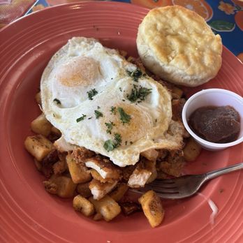 The Flying Biscuit Cafe - Hangover hash - Southern Near Me - Houston, Texas