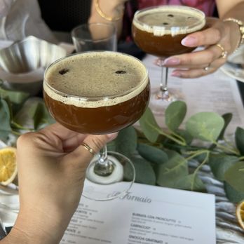 Il Fornaio - espresso martinis! - Italian Near Me - Mountain View, California
