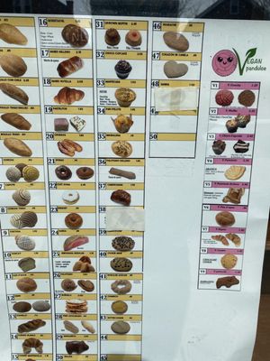Menu photo 2 Panadería Nuevo Leon Chicago, IL