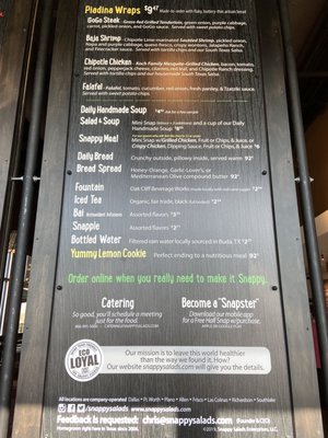 Menu photo 5 Snappy Salads Frisco, TX