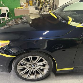 Star OC Auto - Blended side panel paint. Front bumper not done yet. - Body Shops Near Me - Santa Ana, California Star OC Auto - Blended side panel paint. Front bumper not done yet. - Body Shops Near Me - Santa Ana, California