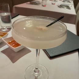 Lychee martini Lychee martini