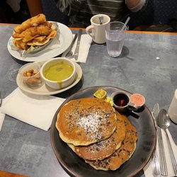 Westfield Diner - Fish and Chips, Chocolate Chip Pancakes, Split Pea Soup (16 oz)
