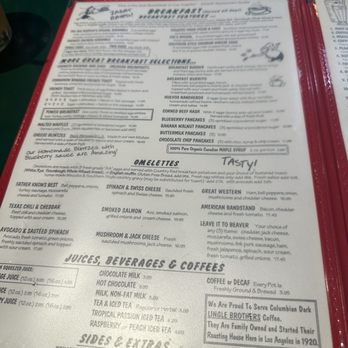 Cafe 50's - Menu - Diners Near Me - Los Angeles, California