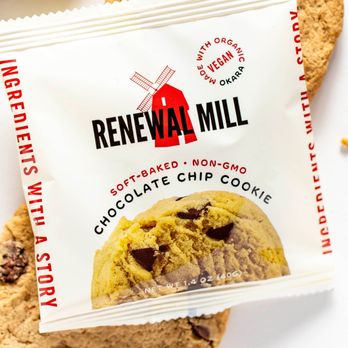 Renewal Mill - Single-Pack Okara Chocolate Chip Cookie - Desserts Near Me Renewal Mill - Single-Pack Okara Chocolate Chip Cookie - Desserts Near Me