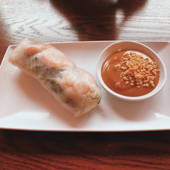 Suzy's Pho Teriyaki - Spring roll and peanut butter sauce - Japanese Near Me - Puyallup, Washington Suzy's Pho Teriyaki - Spring roll and peanut butter sauce - Japanese Near Me - Puyallup, Washington
