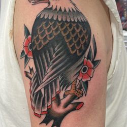 Rose Land Tattoo - A coverup of an old tattoo