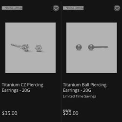 Piercing Pagoda - The $20 special piercing earring on the website