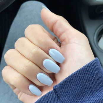 Lovely Nails - Acrylic nails (fill) with gel on top! $27 plus tip - Nail Salons Near Me - Indianapolis, Indiana