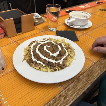 School House Kitchen & Libations - Beef stroganoff... - New American Near Me - Arvada, Colorado
