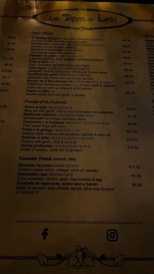 Las Tapas De Lola by null