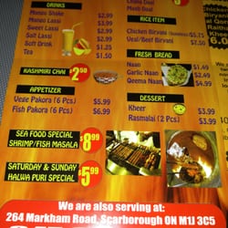 Karachi Kabob House - Menu page 2
