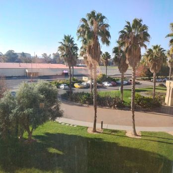 Westwind Inn - View from my window. Bowling alley across the street. - Hotels Near Me - Fairfield, California