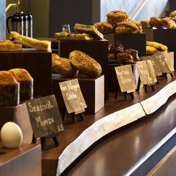 District M - a variety of pastries on display - Breakfast & Brunch Near Me - New York, New York
