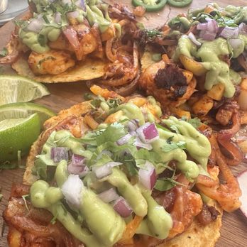 Ana’s Taco Grill Reno - Al pastor shrimp tacos - Mexican Near Me - Reno, Nevada