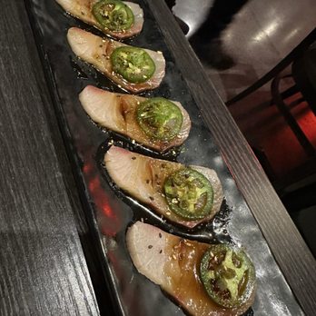 Izakaya Tora - Yellowtail Carpaccio (3 stars) - Sushi Bars Near Me - Las Vegas, Nevada Izakaya Tora - Yellowtail Carpaccio (3 stars) - Sushi Bars Near Me - Las Vegas, Nevada