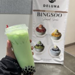 Melona milk tea!
