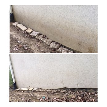 Total Property Solutions - Clay stain removal on stucco. - Pressure Washers Near Me - Louisville, Kentucky Total Property Solutions - Clay stain removal on stucco. - Pressure Washers Near Me - Louisville, Kentucky
