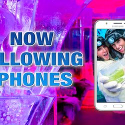 Minus5 now allows phones.