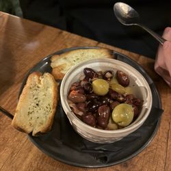 Papa Giuseppe’s - Warm olives