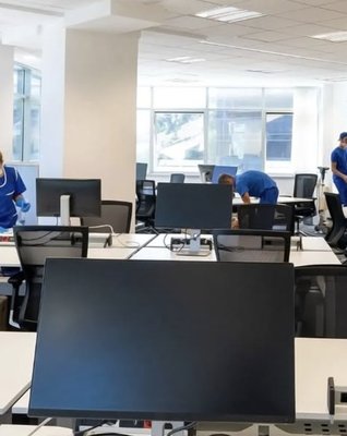 Commercial Cleaning/Janitorial Services - With 35 years of experience, we service all types of commercial buildings. We provide full service 1 to 7 days a week. ProEthic utilizes the latest cleaning methods, such as microfiber mops, on-site cleaning solution dispensing, and automated equipment, including floor scrubbers, carpet spotting equipment, and wide area vacuums, wherever possible. We also have Day Porter Services available to keep your facility clean during the business day. Commercial Cleaning/Janitorial Services - With 35 years of experience, we service all types of commercial buildings. We provide full service 1 to 7 days a week. ProEthic utilizes the latest cleaning methods, such as microfiber mops, on-site cleaning solution dispensing, and automated equipment, including floor scrubbers, carpet spotting equipment, and wide area vacuums, wherever possible. We also have Day Porter Services available to keep your facility clean during the business day.