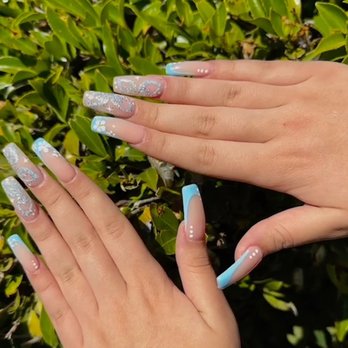 Nice Salon - Acrylic gel nail set - Hair Salons Near Me - Hayward, California Nice Salon - Acrylic gel nail set - Hair Salons Near Me - Hayward, California