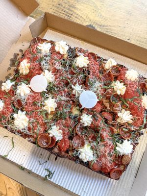 Slice of Homage Pizza by null