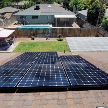 Valley Solar Cleaning - After - Solar Panel Cleaning Near Me