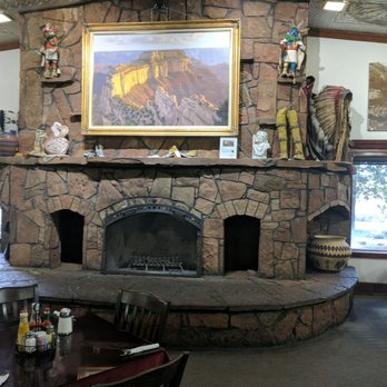 Cameron Trading Post - Pretty fireplace when you walk in. - Hotels Near Me - Cameron, Arizona Cameron Trading Post - Pretty fireplace when you walk in. - Hotels Near Me - Cameron, Arizona