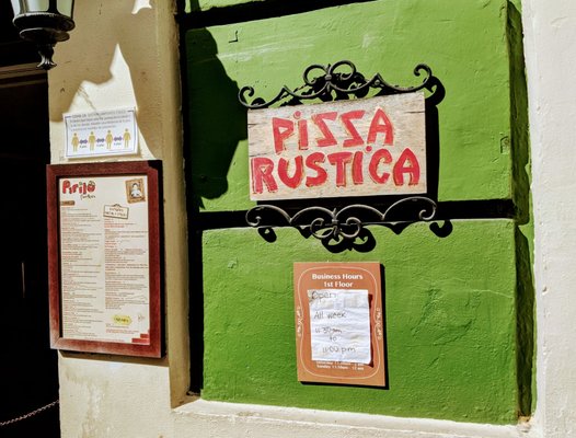 Pirilo Pizza Rustica - Old San Juan by null